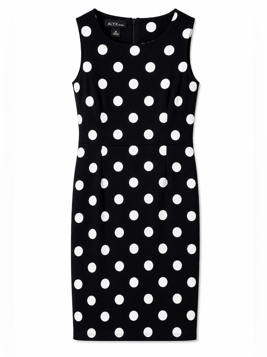 Alyx Dresses & Skirts - ALYX Polka Dot Dress Black and White Sleeveless Women’s Size 14
